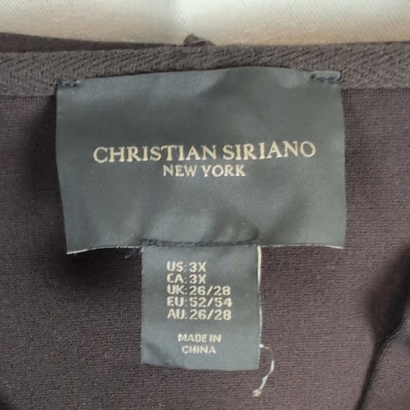 Christian Siriano Dark Brown Utility Jacket with Hood - Picture 3 of 5